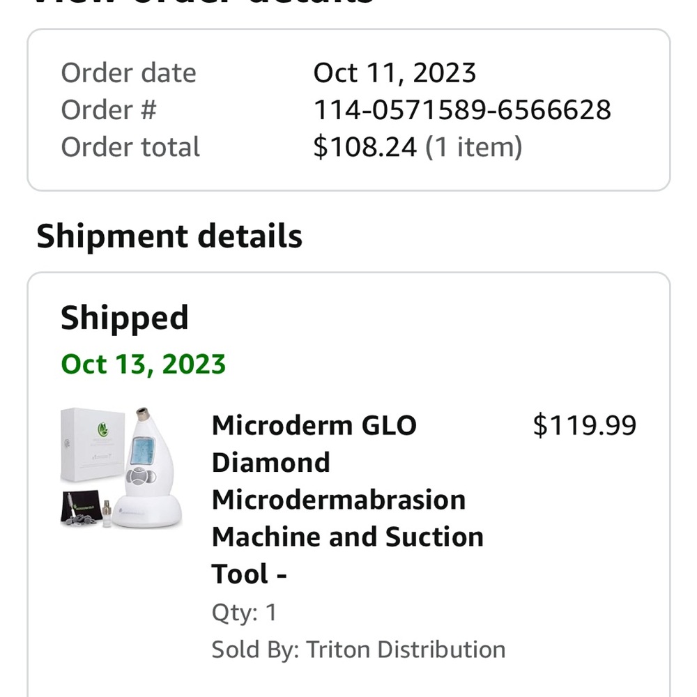 Microdermabrasion machine